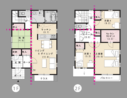 和室付4LDK